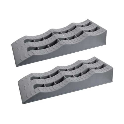 2 Pieces Automotive Leveling Ramps Raising Auto Stabilizer on Uneven Ground