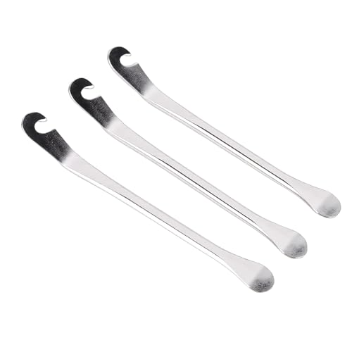 Alomejor Tire Spoons, Metal Tyre Lever Set for Motorcycle and Car Tire Changes, Heavy Duty Tool for Efficient Removal and Maintenance