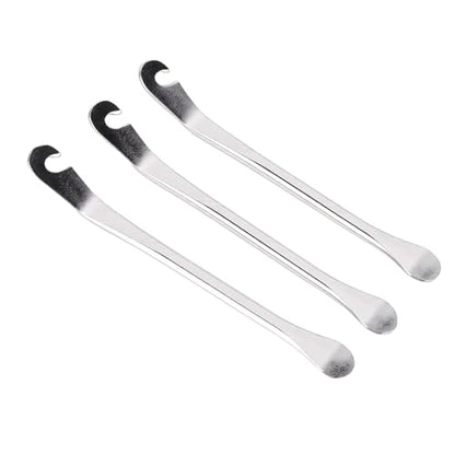Alomejor Tire Spoons, Metal Tyre Lever Set for Motorcycle and Car Tire Changes, Heavy Duty Tool for Efficient Removal and Maintenance