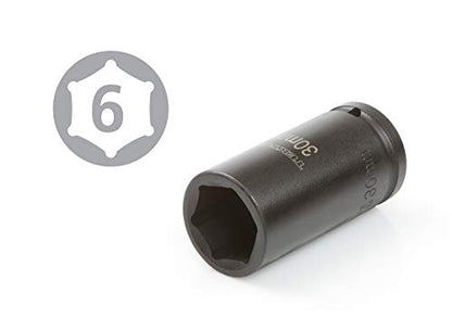 TEKTON 3/4 Inch Drive Impact Socket Set, 8-Piece | 4889 - size: 8-Piece (1-1/16 - 1-1/2 in.)