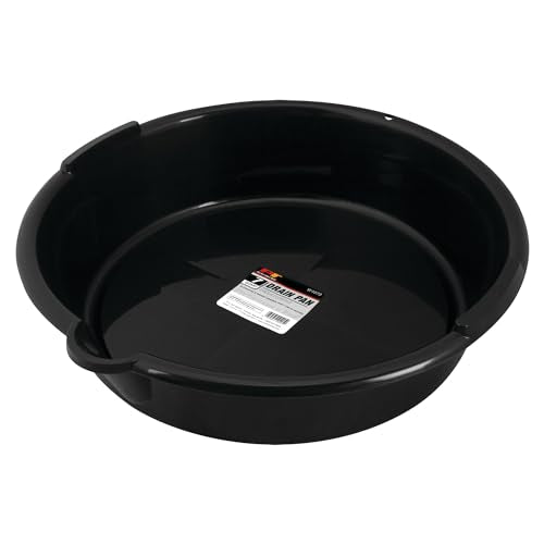Performance Tool W4070 Drain Pan, 7 Quart Capacity - style: 1.75 Gallon Plastic Oil Drain Pan