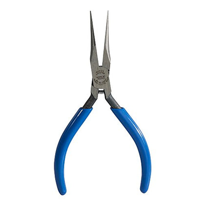 Klein Tools D335-51/2C Linemans Pliers, Needle Nose Side Cutters, Spring Loaded, 5-Inch, Extra Slim