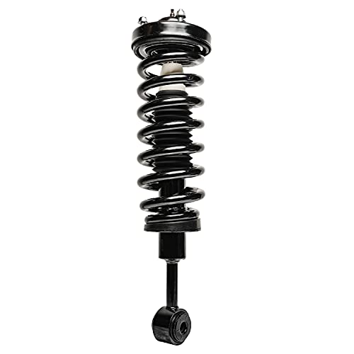 Detroit Axle - 2 Front Struts for 4WD 2004-2008 Ford F-150, 06-08 Lincoln Mark LT [w/o Spacer] Complete Struts with Coil Spring 2005 2006 2007 Replacement Quick Install Ready Strut Shock Assembly - size: 171361 x2/PAIR