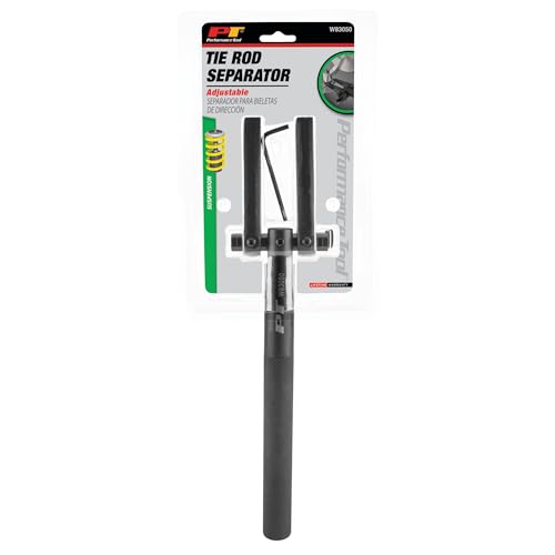 Performance Tool W83050 Heavy Duty Ball Joint Separator, Tie Rod/Pitman Arm Tool, 11/16-Inch-43mm Sizes, CR-V Construction with Knurled Handle - style: Adjustable Tie Rod Separator