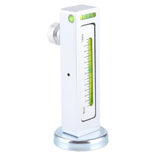 Adjustable Universal Magnetic Gauge Tool for Car Truck Camber Castor Measurement, Aluminum, Easy Read & Operate - Accurate Wheel Alignment, Durable & Lightweight for Automoti