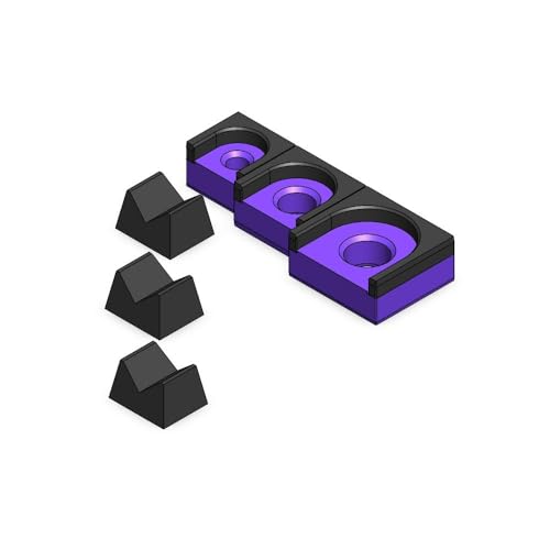 MagAttach Ratchet Organizer Kit (3 Piece Set, Purple/Black) - color: Purple/Black, size: 3 Piece Set