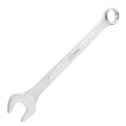 OEMTOOLS 22107 1-7/16 Inch Jumbo Combination Wrench, SAE Jumbo Wrenches with Offset Box End and Open End Design, Greater Access and Clearance, More Torque - size: 1-7/16"