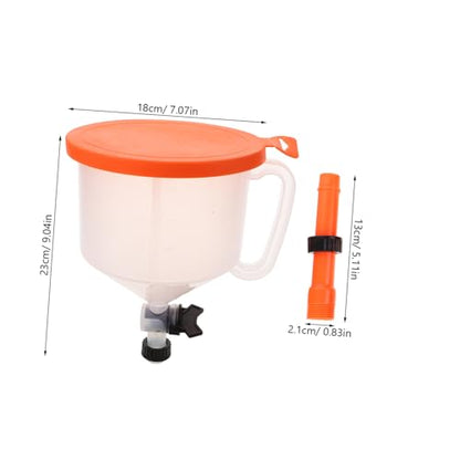Amosfun 1Set Coolant Filling Kit Spill Funnel Tool for Radiator and Cooling System for Effortless Oil Handling Efficient Automotive Maintenance