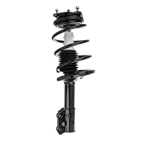Detroit Axle - FWD Front Struts Sway Bars for 2006-2011 Kia Rio5, 2 Struts with Coil Springs 2 Sway Bar End Links 2007 2008 2009 2010 Suspension Replacement - size: 4QS54328/Sway Kit