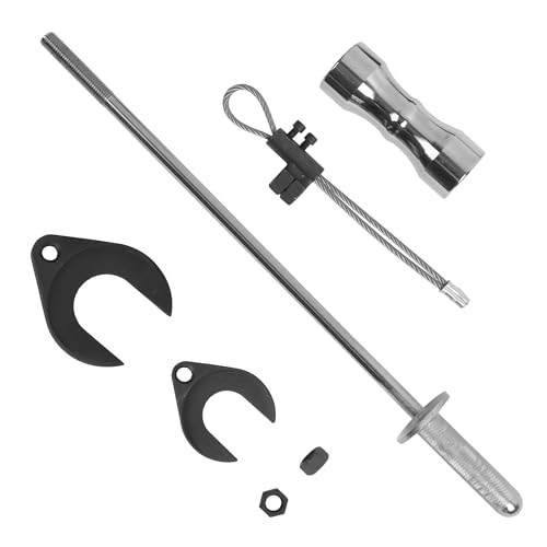 Inner CV Joint Puller Slide Hammer Front Wheel Drive Axle Half Shaft Removal Tool Kit Heavy Duty 10 Pounds Slide Hammer 63mm 48mm CV Joint Fork Adapter Attachments