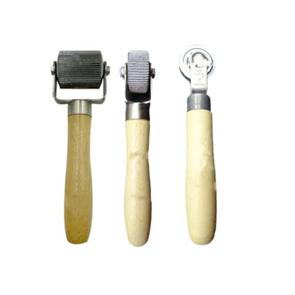 BETOOKY 3pcs Car Tire Repair Roller Tool with High Wear Resistance and High Temperature Resistance, Plastic and Metal Compacting Roller for Auto Tire Repair and Motorcycle Use