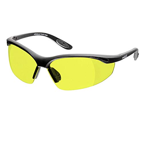 voltX CONSTRUCTOR Yellow Full Lens Reading Safety Glasses +2.0 Dioptre | ANSI Z87.1+ & CE EN166F certified. UV400 anti-fog yellow lenses. Wraparound design with adjustable safety cord. - color: Yellow, size: +2.0 Dioptre