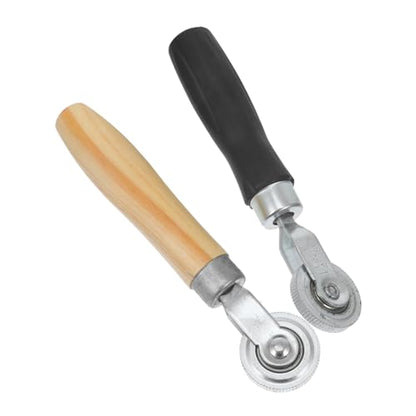 2Pcs Tire Repair Patch Roller Tool Kit Durable Tire Patching Tool for Automotive Repairs High Abrasion Resistance Easy to Use for Car Owners and Mechanics Reliable Tire Repair