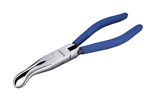 8-inch Hose Grip Pliers 8" Offset Spark Plug Boot Removal Pliers, Hose Ring Plers - 2/5-inch diameter