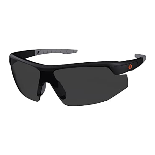 Ergodyne Skullerz SKOLL Anti Scratch Safety Glasses, Anti-Fog, ANSI z87.1 - color: Smoke Lens