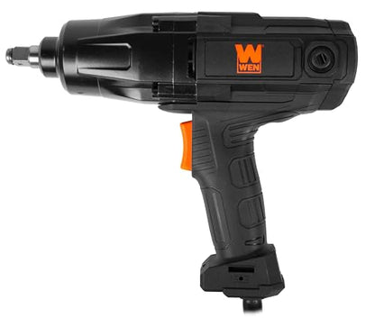 WEN Two-Direction Corded Impact Wrench, 7.5-Amp with 1/2-Inch Hog Ring Anvil (48108) - style: Corded