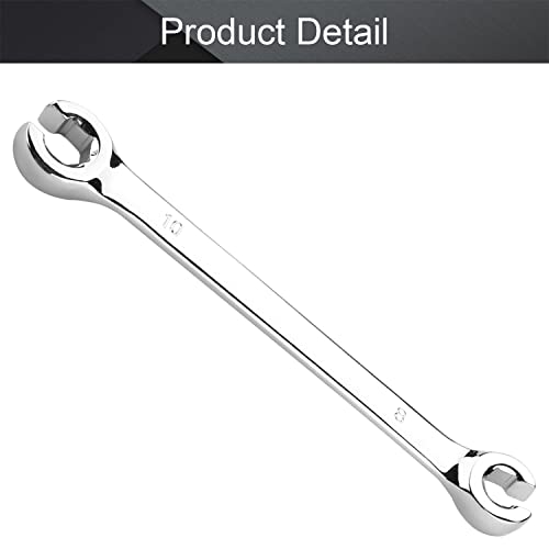 Utoolmart Flare Nut Wrench, 8mm x 10mm Metric Double Open End, 3Pcs - color: 3pcs, size: 8x10mm