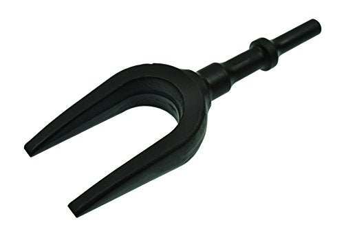 Mayhew Tools 31936 Pneumatic Separating Fork, 1-3/8" x 7", Black Oxide Finish - size: 1-3/8" x 7"