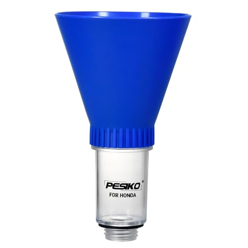Engine Oil Funnel Spill-Free Hands-Free Compatible with Honda, Nissan, Kia and Hyundai Vehicle for Fast & Easy Oil Change