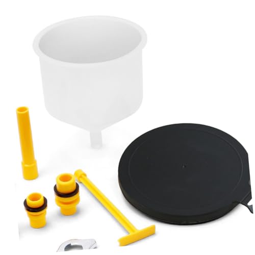 Radiator Funnel Kit Automotive Coolant Filling with Elbows for and Refills for Engine Flush and Coolant Transfer