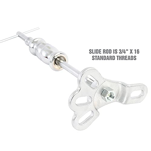 OEMTOOLS 27202 Rear Axle Puller Set | Pull Rear Axle & Bearing for Axle Replacement & Repair | Slide-Hammer Powered for Extra Pull, Works When Other Tools Don’t | Includes Instructions & Carrying Case - style: Rear Axle Puller Set