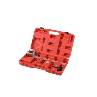 Crankshaft Pulley Removal Tool, Engine Crankshaft Pulley Crank Puller Installer Hold Tool,Crankshaft Pulley Removal and Fixing Tool Set Fit for Jaguar Land R-Over V8