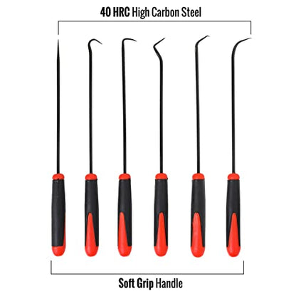 ASR Outdoor Hook and Pick Precision Gold Prospecting Crevice Tool Set 6 Pieces