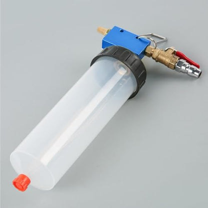 Pneumatic Siphon Pump - 185cm Pumping Muscle Fatigue Alleviation, Pneumatic Brake caliperEvacuator Tank, Transparent Graduated Polyurethanes Tube | Fluid Extractor Automotive for Workshop & Garage