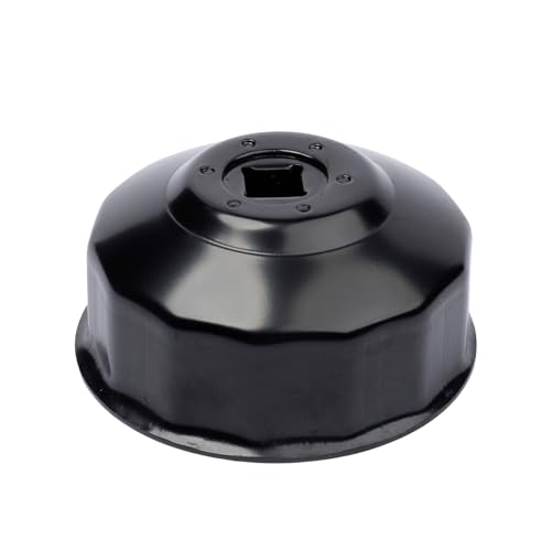 Oil Filter Wrench Fits for Polaris 65mm 14 Flute Socket, 3/8 Inch Drive Replace 2540086 2520799 2830550 5GH-13440-70 15400-RTA-003 16907-0008, Heavy-Duty Fuel Removal Tool for ATV UTV Motorcycles Cars