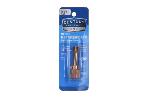 Century Drill & Tool, 92005, 10.0X1.25,Rethreading Tap,Tool Set, Thread Repair - size: 10.0 X 1.25