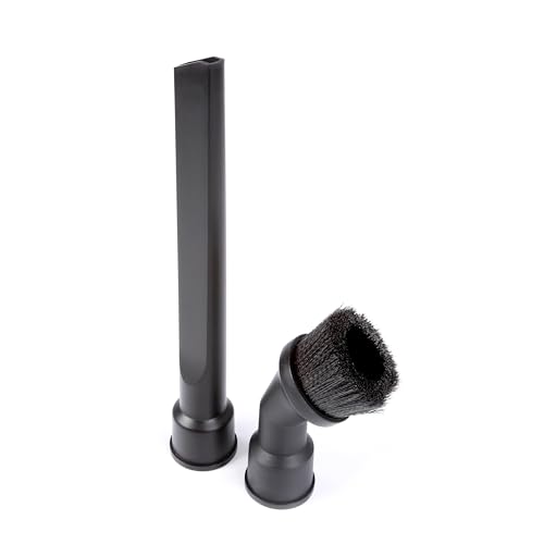 WORKSHOP Wet/Dry Vacs WS16012A DUAL-FIT Crevice Tool and Dusting Brush Kit