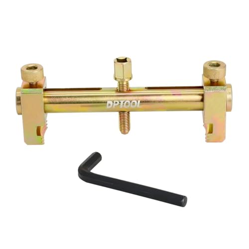 DPTOOL Harmonic Balancer Puller Set Crankshaft Pulley Removal Tool | Universal Ribbed Auxiliary Drive Belt Pulley Puller Remover Tool for A/C Unit Water Pumps,Crankshafts and Alternators Pulleys