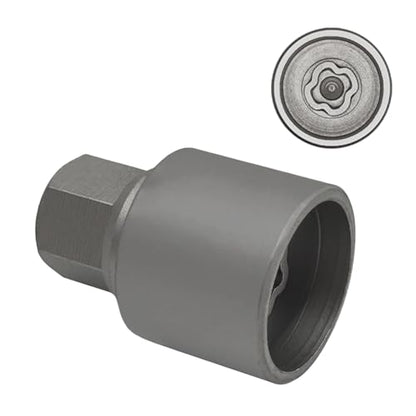 070 Wheel Locking Nut Key for BMW Mini, Socket (OD 29mm-ID 26mm) | Wheel Lock Nut Socket Adapter, Anti-Theft Lug Nut Removal Tool, Anti-Theft Screw Remover, Repair Tool, Tyre Fitting, garage - size: Socket 070
