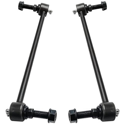 Detroit Axle - AWD 3.5L Front Struts Kit for 2013-2019 Ford Explorer, 2 Struts with Coil Spring 2 Sway Bar End Links Replacement Suspension Ready Strut Shock Assembly - size: 4QS47462-V1/ sway kit