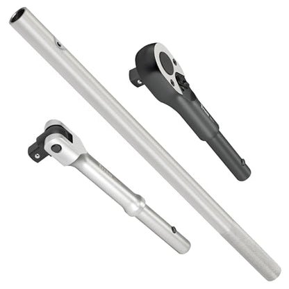 Titan Bar-X 64143 3-Piece 3/4-Inch Drive Interchangeable Ratchet and Breaker Bar Set