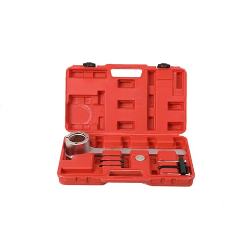 Crankshaft Pulley Removal Install Tools Universal Crank Puller Installer Hold Tool Set Compatible with Jaguar L-and RoverV8 Engine 3.2-4.4L Engine 3.2-4.4 L
