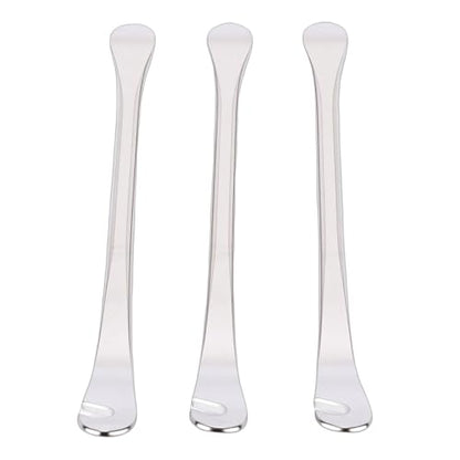 aqxreight Tire Lever Bar Set, 3 Piece Metal Tire Iron Spoons Changing Tool with Ergonomic Grip for Motorcycle, Electric Scooter, Car Repair