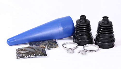 FB3000K Small Shaft Universal CV Boot Installation Kit Constant Velocity Boot Set (2 Boots 1 Cone) - size: 2 Boots 1 Cone