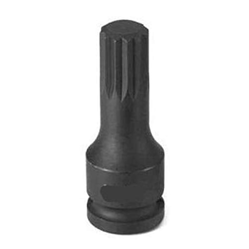 Grey Pneumatic 1114S Triple Square Driver Socket - style: M14 Triple Square Driver