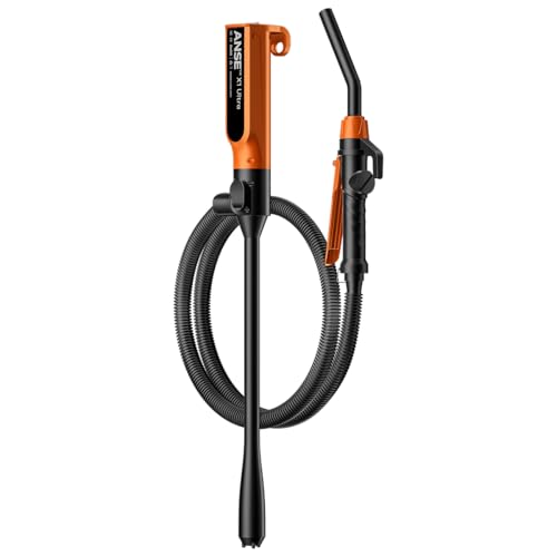 ANSE Rechargeable Fuel Transfer Pump Battery Powered (Model X1 Ultra) | Built-in 6000mAh Battery, USB-C Charge, Patented Waterproof Motor, 90 to 120min Runtime, 2.7GPM
