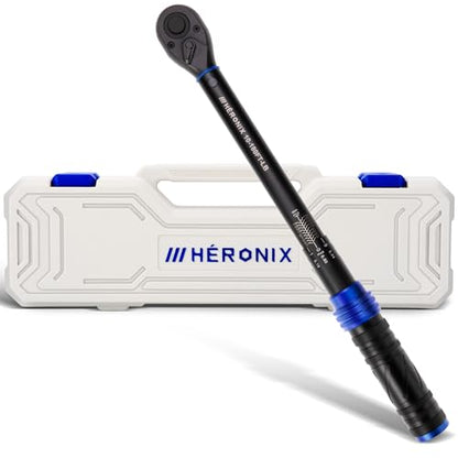 1/2 Inch Drive Click Torque Wrench, 10–180 Ft.Lb/13.6–244.0 Nm ±3% Accuracy, 72-Tooth Dual-Direction Ratchet, Adjustable Newton Meter Torque Wrenches for Motorcycle,Car & Bicycle Repair - size: 1/2" DR.『10-180 FT.LB』