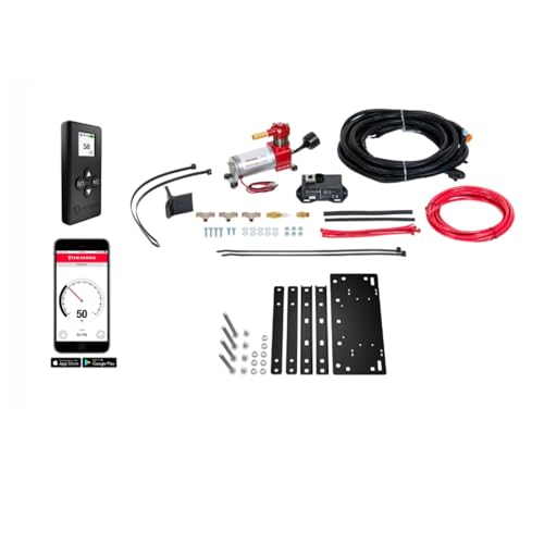 TrendsAuto Firestone Airide Ride-Rite Rear Air Springs Kit w/Standard Compressor Single Wireless App & Remote fits 2008-2026 E450 Cab-Chassis & Class C Motorhome | TrendsAuto Decal | 2622 2922 - size: Single Path