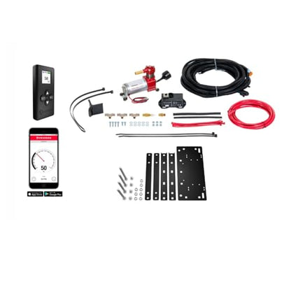 TrendsAuto Firestone Airide Ride-Rite Rear Air Springs Kit w/Standard Compressor Single Wireless App & Remote fits 2008-2026 E450 Cab-Chassis & Class C Motorhome | TrendsAuto Decal | 2622 2922 - size: Single Path