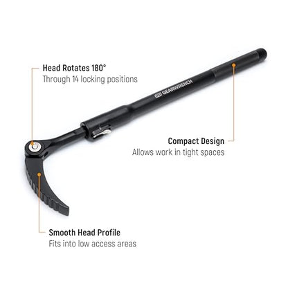 GEARWRENCH 2 Pc. Indexing Pry Bar Set, 8" & 16" - 82300 - style: 2-piece kit