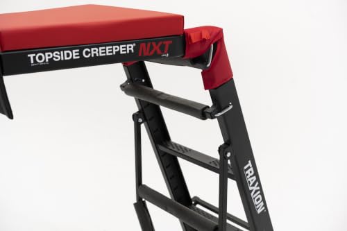 Traxion 3-200 NXT Foldable Topside Automotive Engine Creeper, Black