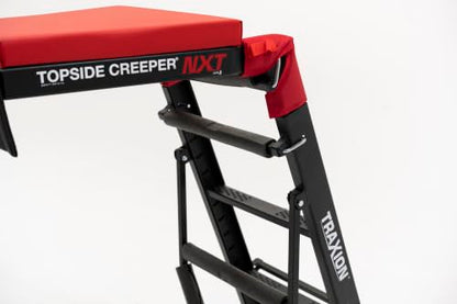Traxion 3-200 NXT Foldable Topside Automotive Engine Creeper, Black