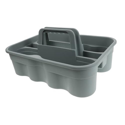 VALICLUD Plastic Cleaning Supplies Tool Tote Storage Basket Handle Portable Storage Organizer Basket for Car Accessories