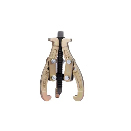 3 Jaw Gear Puller, Jaw Puller with Reversible Jaws for Removal | Heavy Duty Gear Extractor Tool for Automotive Wheel, Pulling Kit 6 Inch - size: 6inch