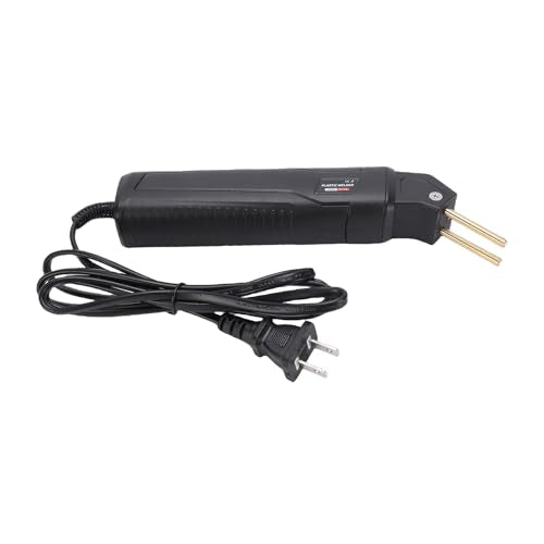Plastic Welding Kit 5-in-1 Multi-Function Heat Gun for Cutting Shaping Automotive Bumper Repair Home DIY Projects Car Restoration Professionals and Enthusiasts - color: Black