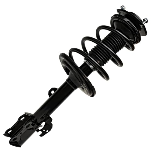 Detroit Axle - 4pc Front Struts Sway Bars for 2009-2012 Toyota Venza | 2 Struts & Coil Spring Assembly 2 Sway Bar End Links 2010 2011 Replacement Suspension Ready Strut Shock Kit - size: 4QS47215/ sway kit